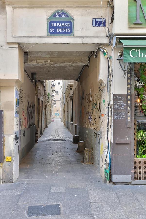 125 - Urban Montorgueil Street Art Daire Paris Dış mekan fotoğraf