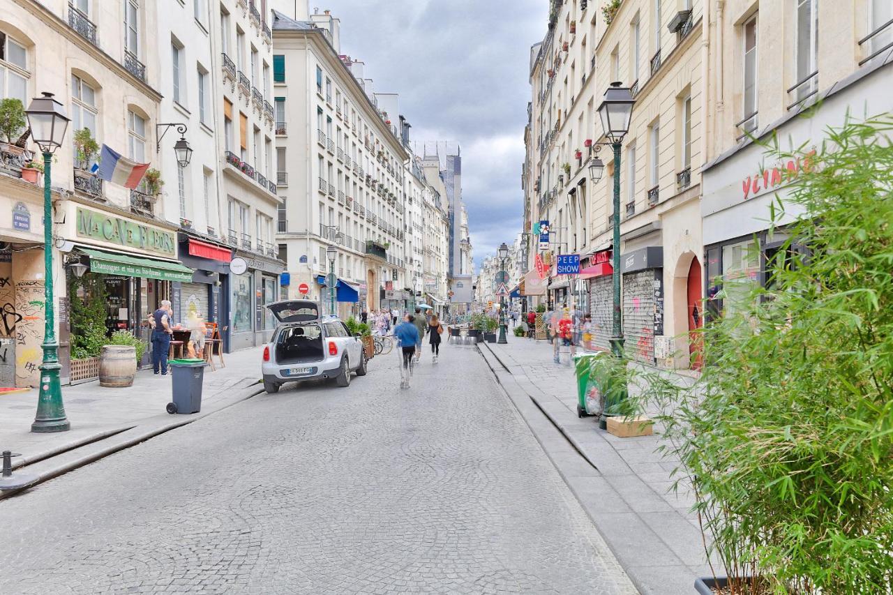 125 - Urban Montorgueil Street Art Daire Paris Dış mekan fotoğraf